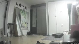 【防犯カメラ】自宅で毎日裸でいる、驚くほど美しい若い女性たち ipcam