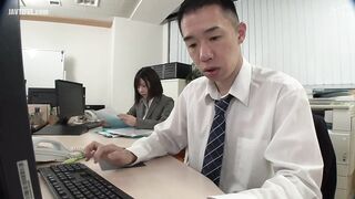 HUNTC-067 Alone in the office late at night with my colleague who b... Reducing Mosaic JAV